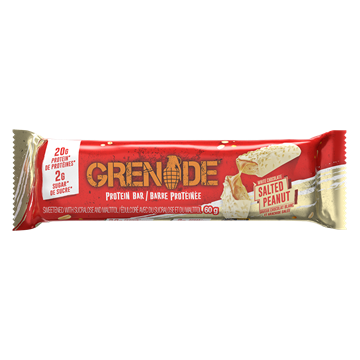 Picture of Grenade Bar White Chocolate Salted Peanut - Single Protein Bar