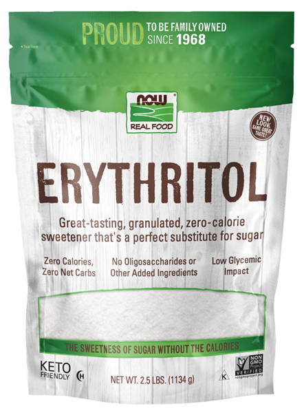 Picture of NOW Erythritol Natural Sweetener