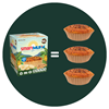 Picture of Smart Muffin  : Apple Cinnamon 3-pack