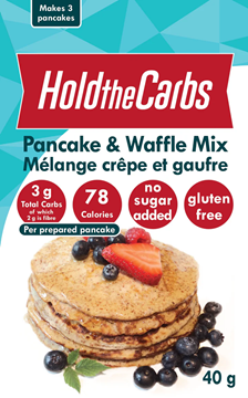 Picture of Hold the carbs - Low Carb Pancke & Waffle Mix 40g